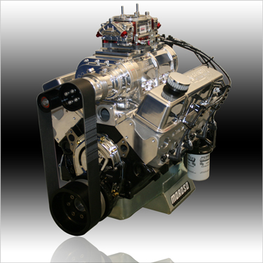 350 Small Block Chevy Supercharged Engine